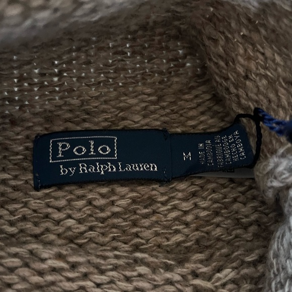 Polo Ralph Lauren Flag Wool-Blend Turtleneck Sweater - Picture 5 of 5